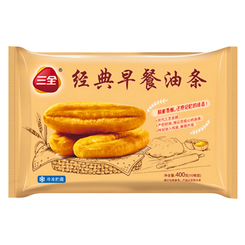 SanQuan Deep Fried Dough Sticks 400g-三全經典原味油條-DIMSQ203