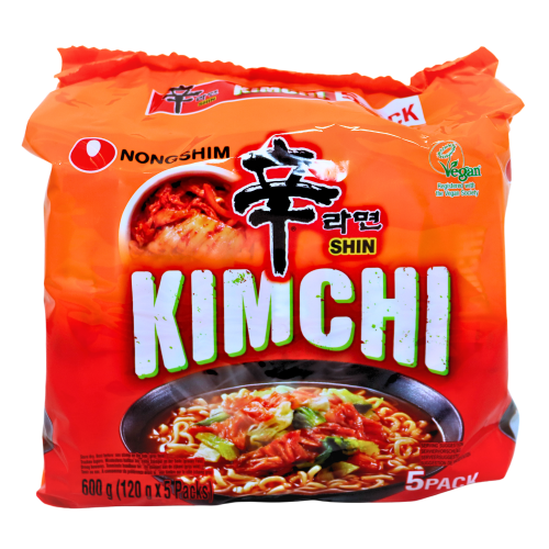 Nong Shim Kimchi Ramyun (Multi Pack)-農心泡菜麵-INNS110A
