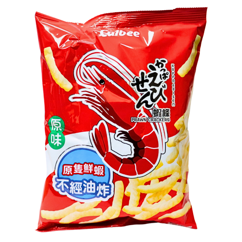 Calbee Prawn Crackers-卡樂B原味蝦條-SNACCA101