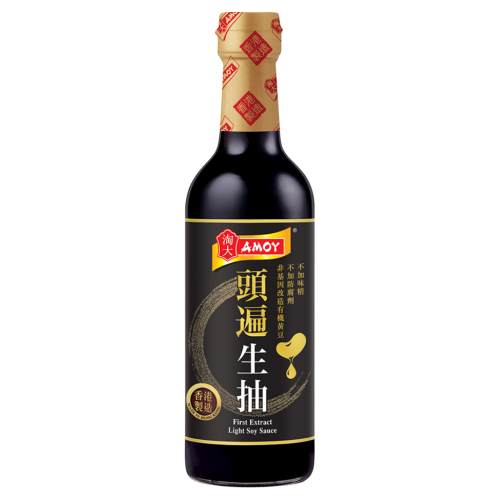 Amoy First Extract Light Soy Sauce-淘大頭遍生抽-SOY279