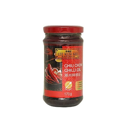 LKK Chiu Chow Chilli Oil 170g-李錦記潮州辣椒油-CHILKK108