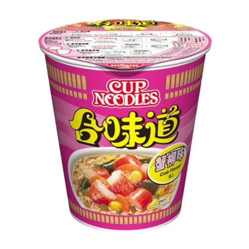 Nissin Cup Noodles - Crab - 24 x 69g-日清合味道蟹柳杯麵-INN210