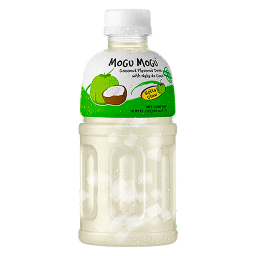 Mogu Mogu Coconut Drink with Nata De Coco - 24 x 320ml-椰果椰子味飲料-24