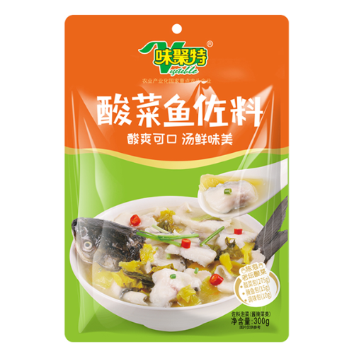 **WJT Condiment for Pickled Vegetable Fish**Out of Date-**味聚特酸菜魚調料** - 過期-SEA372