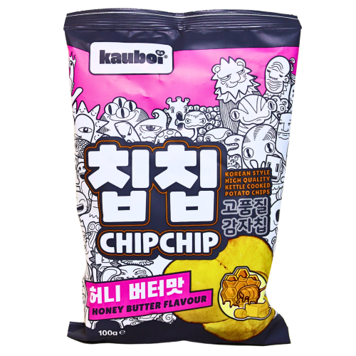 Kauboi Chip Chip - Honey Butter-韓式蜂蜜牛油味薯片-SNACKB101