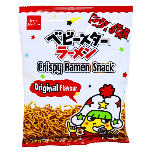 Baby Star Crispy Ramen Snack - Original-童星香脆點心麵-原味-SNACBS108