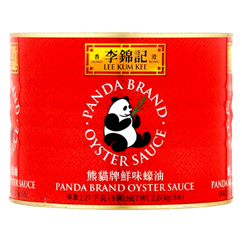 LKK Panda Oyster Sauce (Catering)-李錦記熊貓罐裝蠔油-SAUL101