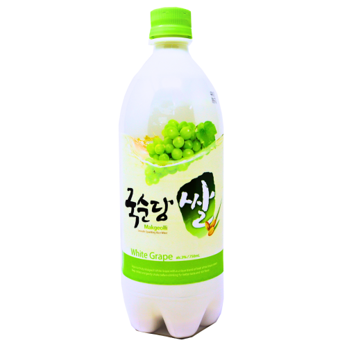 KSD Rice Makgeolli - White Grape 3%-韓國馬格利米酒-白葡萄-SOJU201