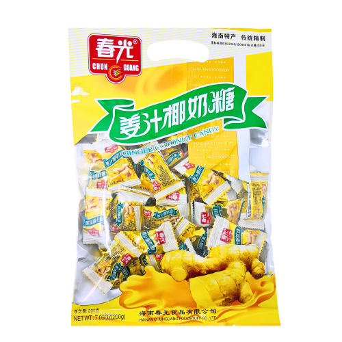 ChunGuang Ginger Coconut Candy-春光姜汁椰奶糖-CANCG103