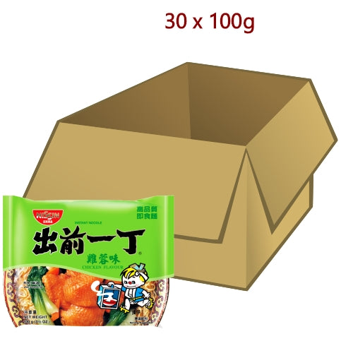 Nissin Noodles HK - Chicken - 30 x 100g-香港出前一丁雞蓉味麵-INN101A