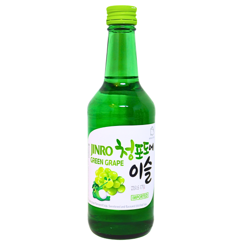 Jinro Chamisul Soju - Green Grape-韓國燒酒-青葡萄-SOJU107A