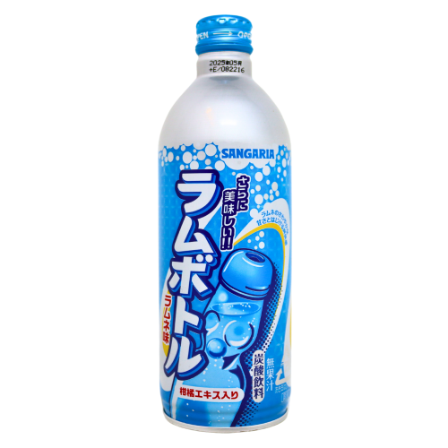 Sangaria Ramu Bottle Ramune Soda 500ml-日本波子汽水原味-DRISA203