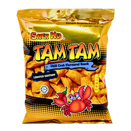 Snekku Tam Tam Snack - Chilli Crab-噹噹蟹酥-辣味-SNACSN108