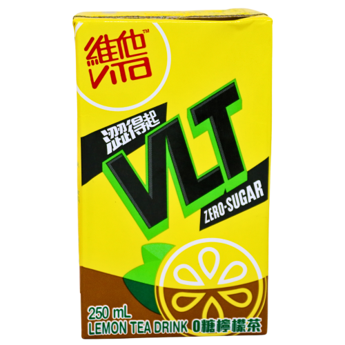 Vita 0 Sugar Lemon Tea - 6 x 250ml-維他0糖檸檬茶-6