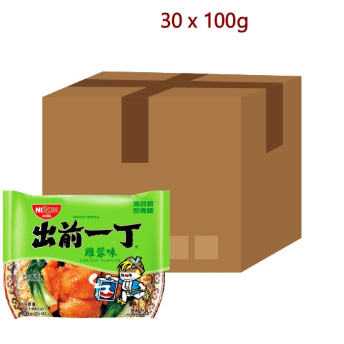 Nissin Noodles HK - Chicken - 30 x 100g-香港出前一丁雞蓉味麵-INN101A