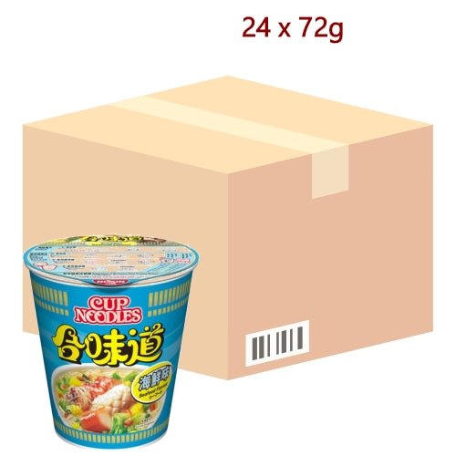 Nissin Cup Noodles - Seafood - 24 x 72g-日清合味道海鮮味杯面-INN201