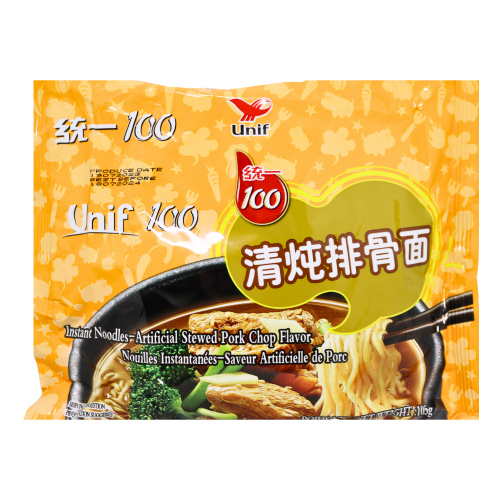 Unif Noodles - Stewed Pork Chop-統一清炖排骨面-INU104