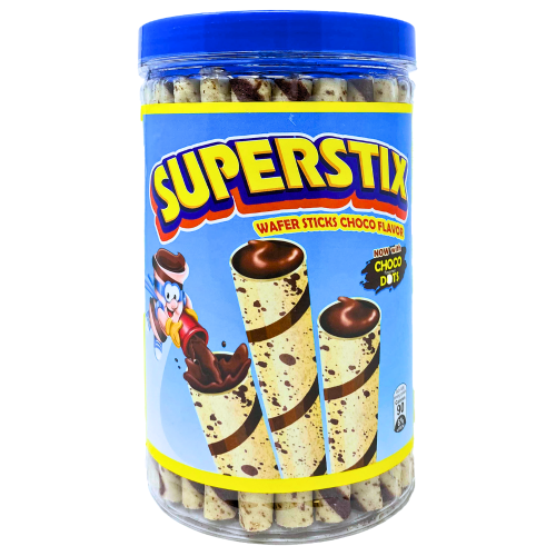 Superstix Wafer Stick - Chocolate-菲律賓巧克力夾心卷-BISSS201