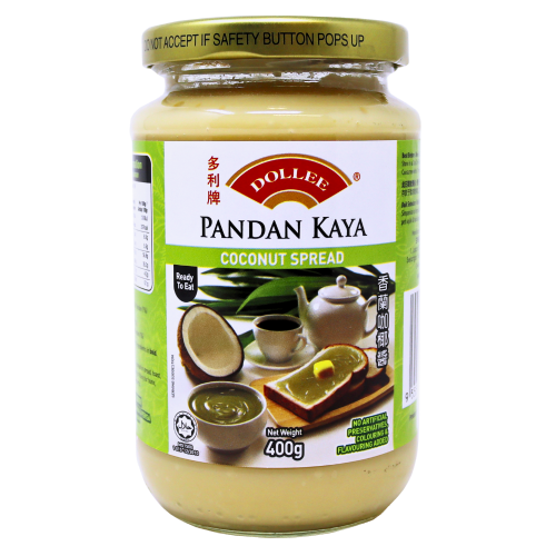 Dollee Pandan Kaya (Coconut & Pandan Spread)-多利牌香蘭咖呀醬-JAM110