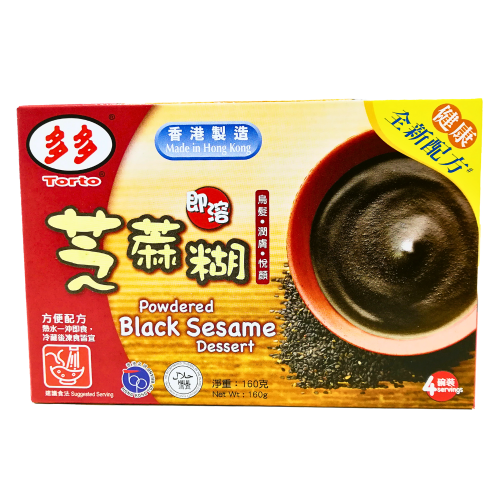 Torto Instant Black Sesame Dessert-多多即溶芝蔴糊-DES403