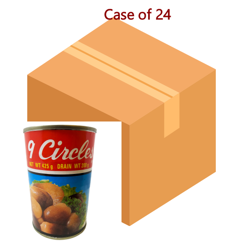 โหลดรูปภาพเข้าสู่ตัวดูแกลเลอรี, 9 Circles Straw Mushroom Whole-九環牌特級草菇粒-425g-MSH112-24
