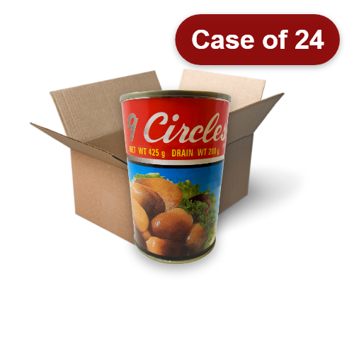 Load image into Gallery viewer, 9 Circles Straw Mushroom Whole-九環牌特級草菇粒-425g-MSH112-24
