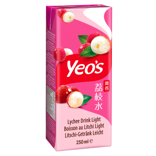 Yeo's Lychee Drink - 6 x 250ml-楊協成荔枝汁-6