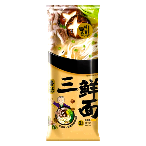 Shun Savory Triple Tasty Noodle-順香春香菇三鮮面-INSS104