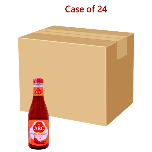 Load image into Gallery viewer, ABC Original Chilli Sauce - Sambal Asli (Garlic)-印尼蒜蓉參巴辣椒醬-335ml-SAUABC101-24
