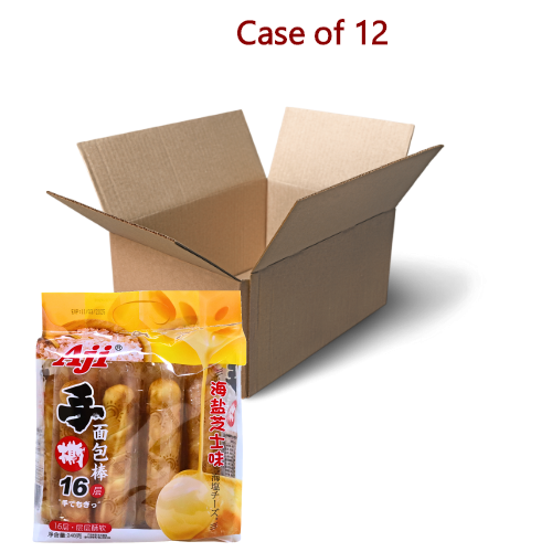 โหลดรูปภาพเข้าสู่ตัวดูแกลเลอรี, AJI Bread Sticks - Sea Salt Cheese-AJI 手撕麵包棒-海鹽芝士-248g-SNACAJI104-12
