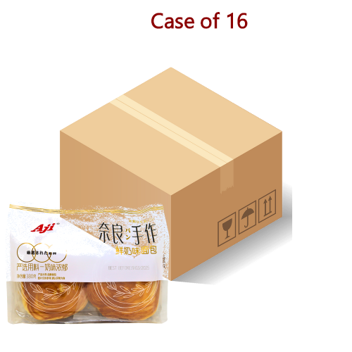 AJI Handmade Nara Bread - Milk-AJI 奈良手作麵包 - 鮮奶-380g-SNACAJI103-16