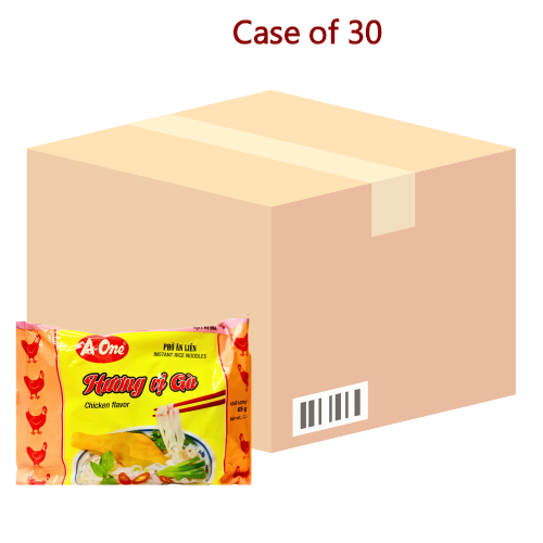 A-One Rice Noodles - Chicken-雞肉河粉-65g-INAO104-30