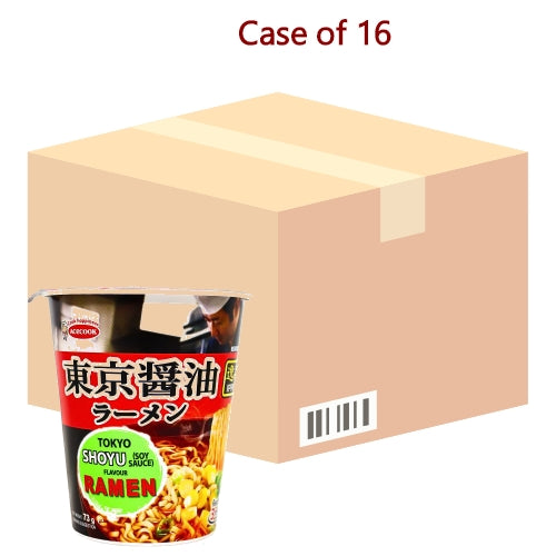Acecook Ippin Cup Noodle - Soy Sauce-東京醬油風味杯麵-73g-INAC302-16