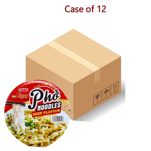 Acecook Oh! Ricey Pho's (Bowl) - Beef-越南碗裝河粉-牛肉味-71g-INAC303-12