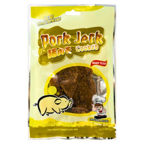 Load image into Gallery viewer, Advance Five Spices Cooked Pork Jerk-領先五香猪肉乾-40g-SNACA119
