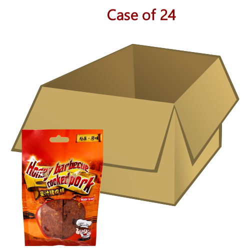 Advance Honey BBQ Cooked Pork-領先蜜汁猪肉脯-45g-SNACA117-24