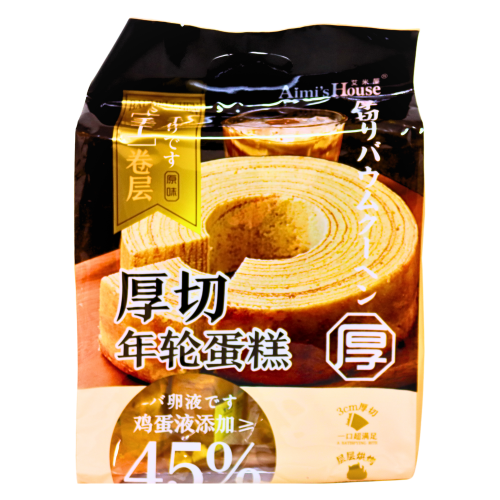 Aimi Thick Cut Egg Roll-艾米屋厚切年轮蛋糕-248g-SNACAIMI102