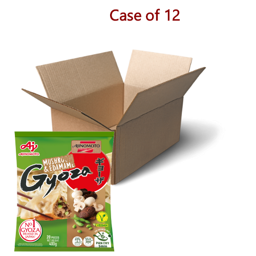 Ajinomoto Mushroom and Edamame Gyoza (20pcs)-日式蘑菇毛豆日式煎餃-400g-DUMAJI111-12