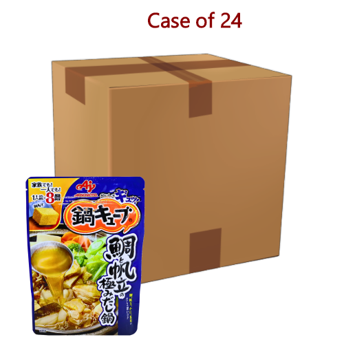 Ajinomoto Nabe Cube Soup Base (8pcs)-味之素鯛魚扇貝海鮮鍋底-68g-STK311-24