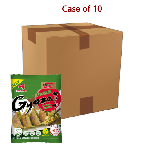 Ajinomoto Vegetable Gyoza - Green Pastry (Spinach Coloured) 30pcs-日式蔬菜餃(菠菜皮)-600g-DUMAJI107-10