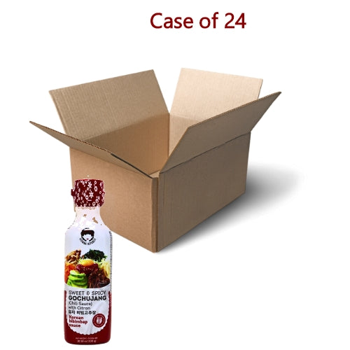 Ajumma Republic Sweet & Spicy Gochujang (Citron Chilli Sauce)-阿珠嬤柚子甜辣醬-300g-SAUAR102-24