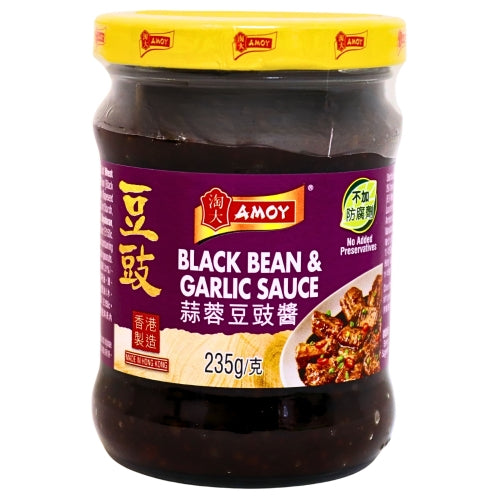 Amoy Black Bean & Garlic Sauce-淘大蒜蓉豆豉醬-235g-SAUA152