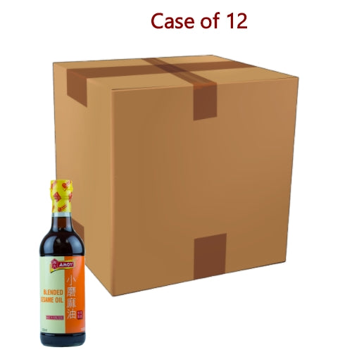 โหลดรูปภาพเข้าสู่ตัวดูแกลเลอรี, Amoy (Blended) Sesame Oil-淘大小磨麻油-500ml-SAUA109A-12
