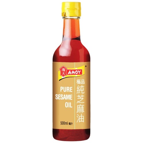โหลดรูปภาพเข้าสู่ตัวดูแกลเลอรี, Amoy (Pure) Sesame Oil-淘大純芝麻油-500ml-SAUA127
