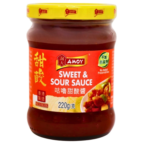 Amoy Sweet & Sour Sauce-淘大咕嚕甜酸醬-220g-SAUA151