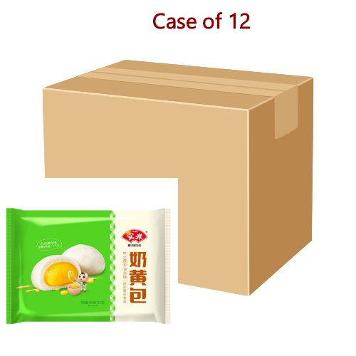 โหลดรูปภาพเข้าสู่ตัวดูแกลเลอรี, Anjoy Custard Bun-安井奶黃包-360g-DIMAJ102-12
