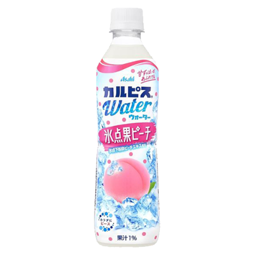 Asahi Calpis Soda - Peach-朝日可爾必思乳酸飲料-蜜桃味-470ml-DRIAS106