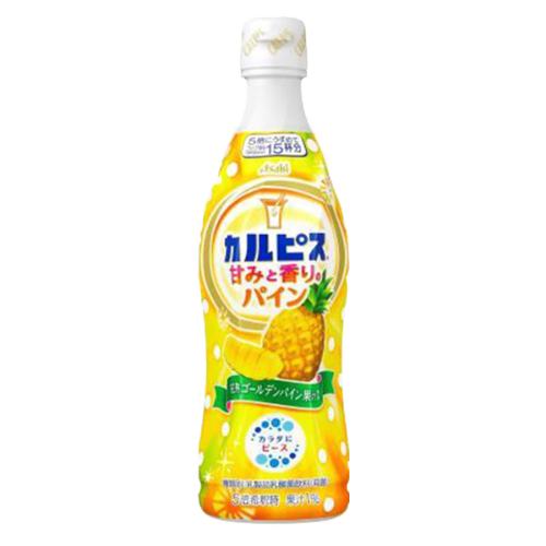 Asahi Calpis Soda - Pineapple-朝日可爾必思乳酸飲料-菠蘿味-470ml-DRIAS105