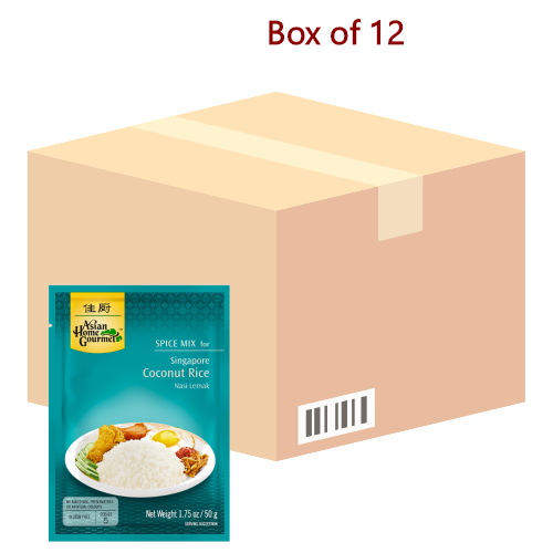 Tải hình ảnh vào trình xem Thư viện, Asian Home Gourmet Singapore Coconut Rice-佳廚新加坡椰漿飯-50g-AHG41-12
