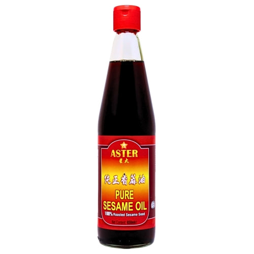 Aster 100% Pure Sesame Oil-星大(新加坡)純正香蔴油-650ml-SAUAS101